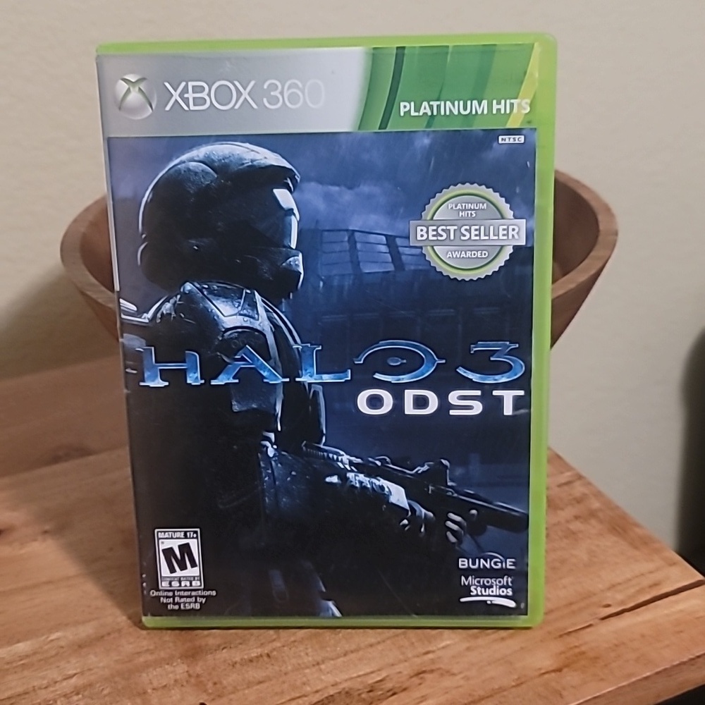 HALO 3 ODST video game for Xbox 360